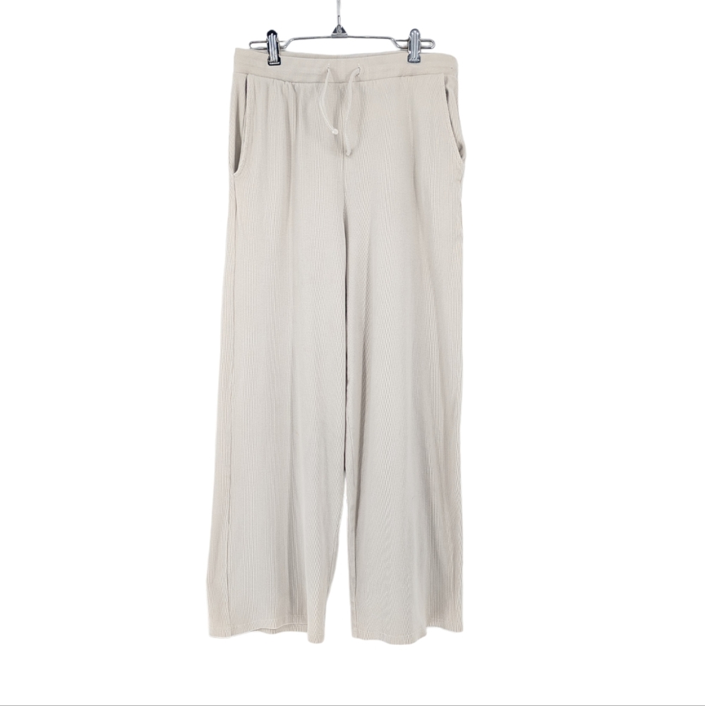 3/$20 Zara Wide Leg Semi Crop Lounge Pants Size Medium